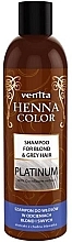 Парфумерія, косметика Шампунь для освітленого й сивого волосся - Venita Henna Color Platinum Shampoo