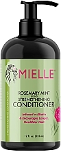 Кондиціонер для волосся - Mielle Organics Rosemary Mint Strengthening Conditioner — фото N1