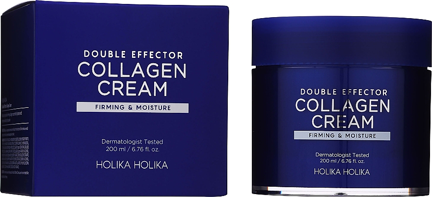Коллагеновый крем для лица с двойным эффектом - Holika Holika Double Effector Collagen Cream — фото N2