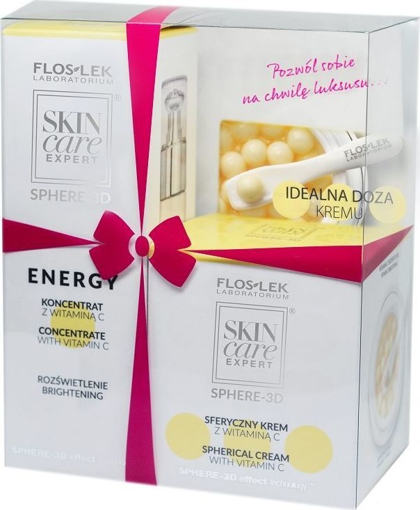 Набір - Floslek Skin Care Expert Energy (cream/10.5g + serum/30ml) — фото N1