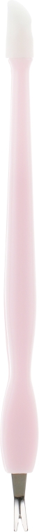 Різець для кутикул, з лопаткою, RFC-232, рожевий - Romantic Collection