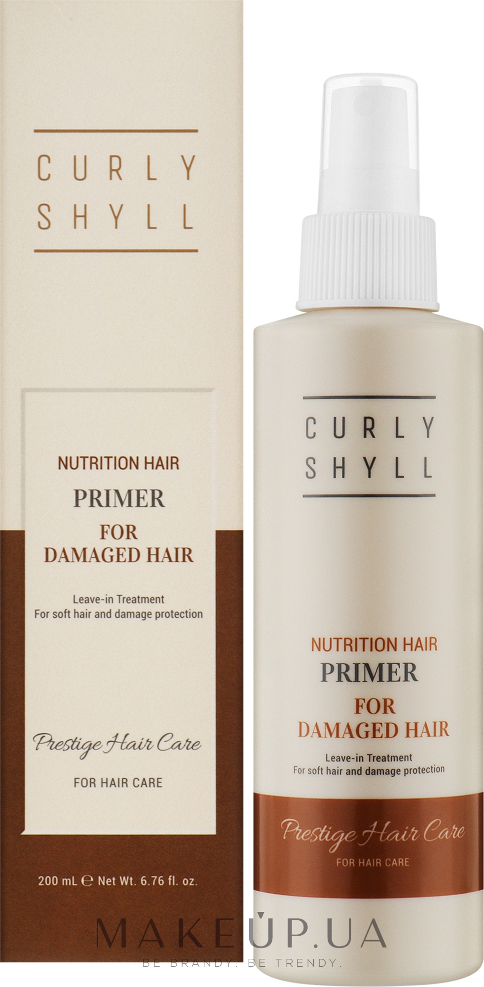Мультифункціональний праймер для волосся - Curly Shyll Nutrition Hair Primer — фото 200ml