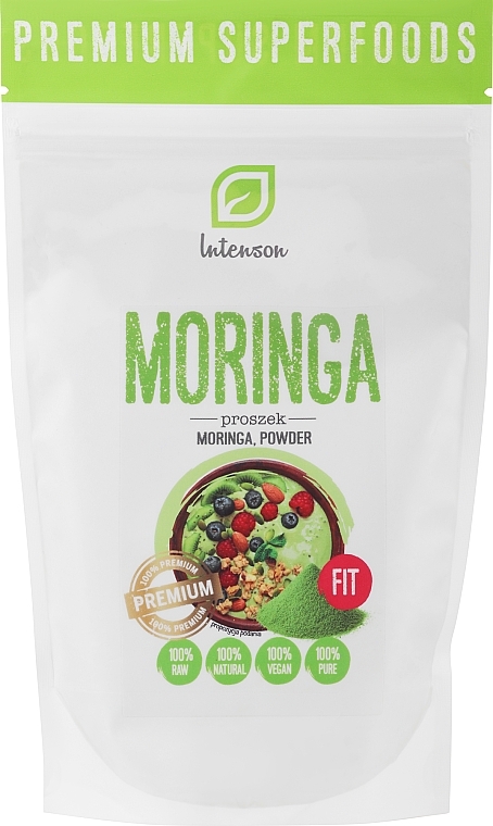 Харчова добавка "Порошок моринги" - Intenson Moringa Oleifera — фото N1