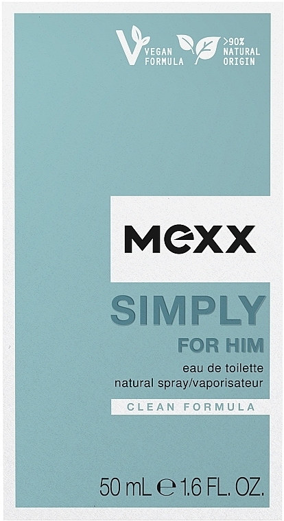 Mexx Simply For Him Eau De Toilette - Туалетна вода — фото N5