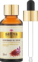 Аюрведична олія кумкумаді для обличчя - Sattva Kumkumadi Oil Serum — фото N1