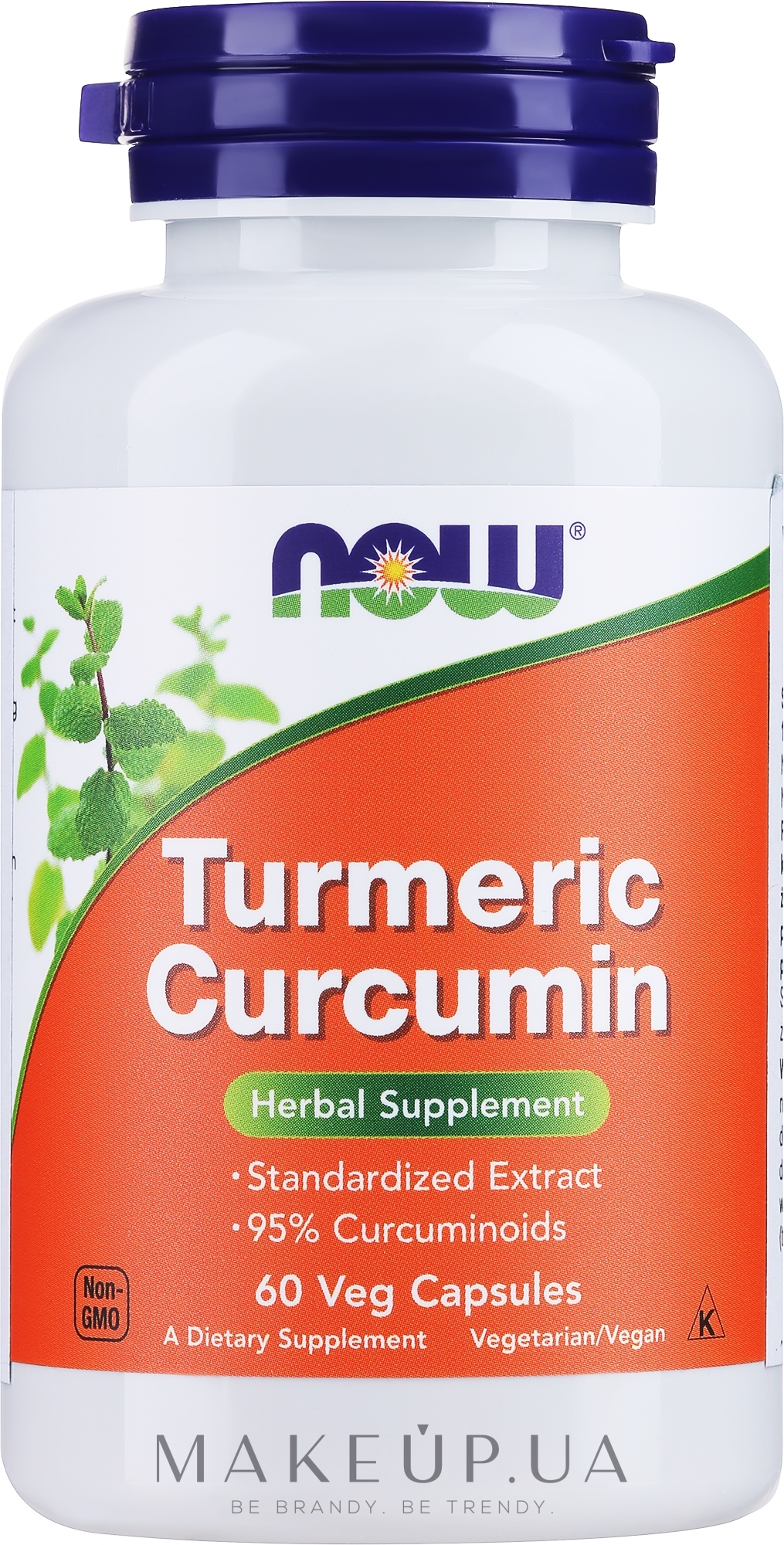 Натуральна добавка Куркумін, 60 капсул - Now Foods Curcumin — фото 60шт