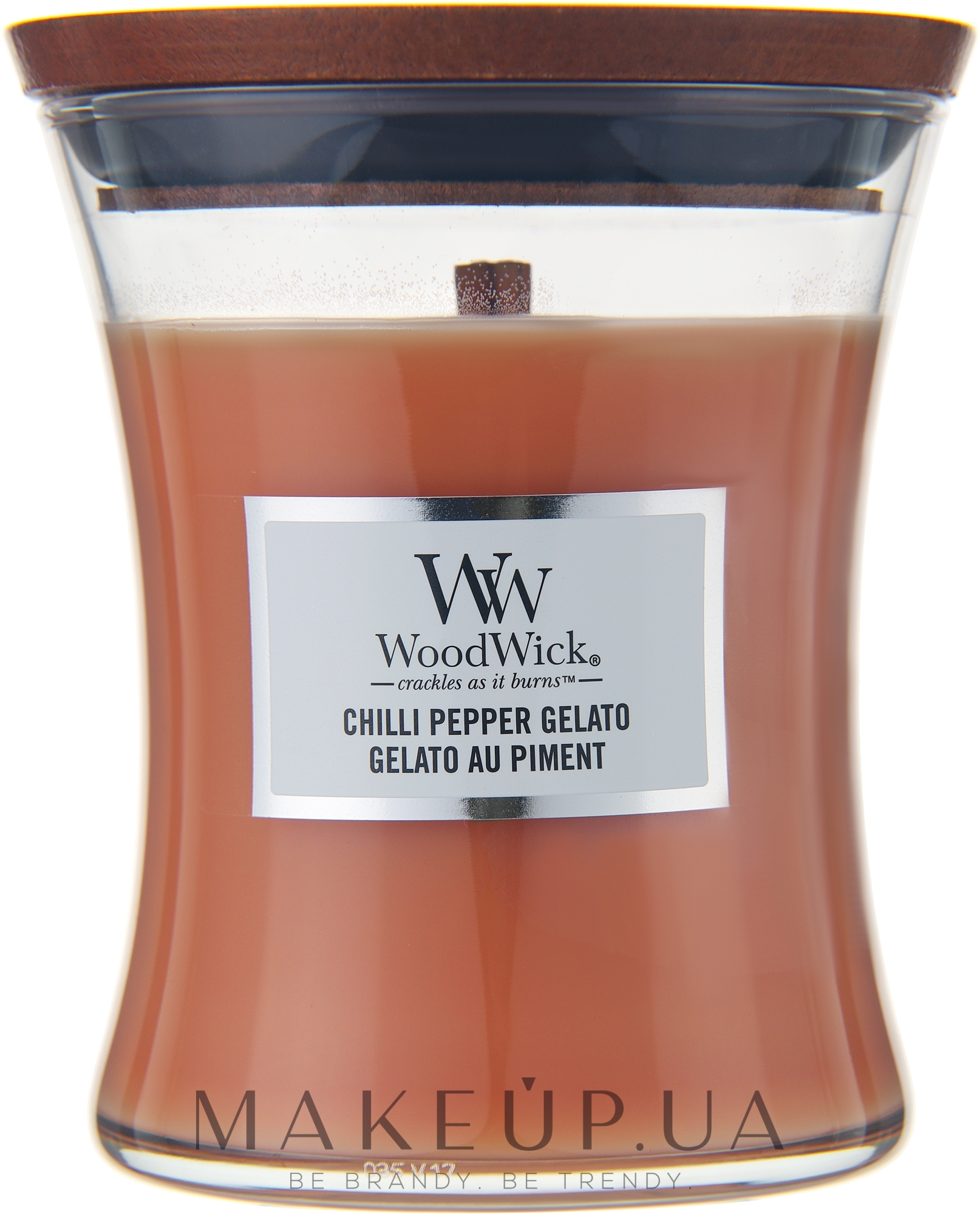 Ароматична свічка у склянці - WoodWick Large Chilli Pepper Gelato — фото 275g