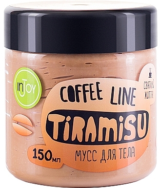 Мус для тіла "Tiramisu" - InJoy Coffee Line — фото N2