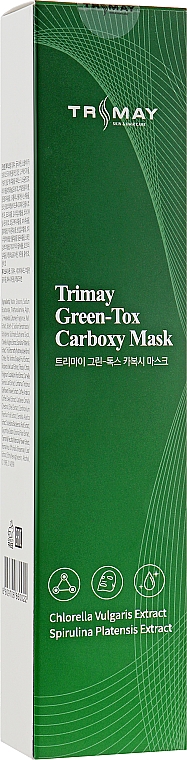 Детокс-маска для карбокситерапії - Trimay Green-Tox Carboxy Mask — фото N1