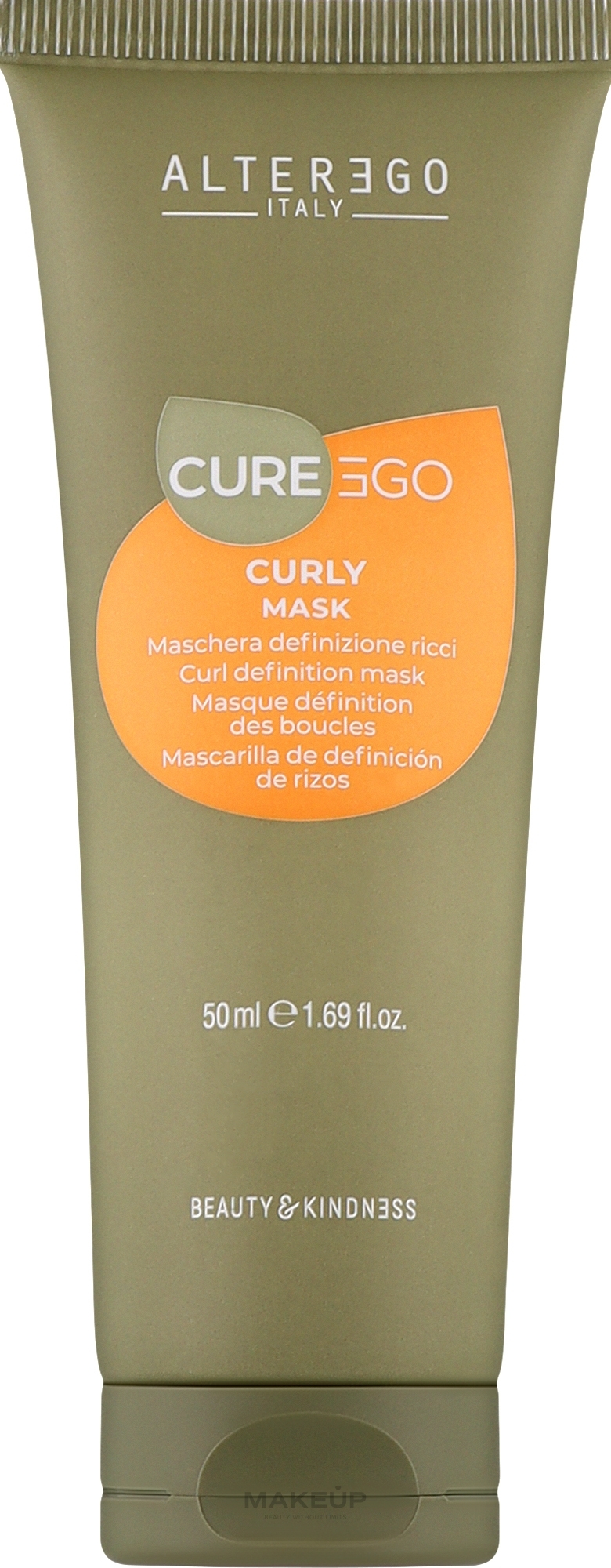 Маска для виткого або хвилястого волосся - Alter Ego CureEgo Curly Mask — фото 50ml