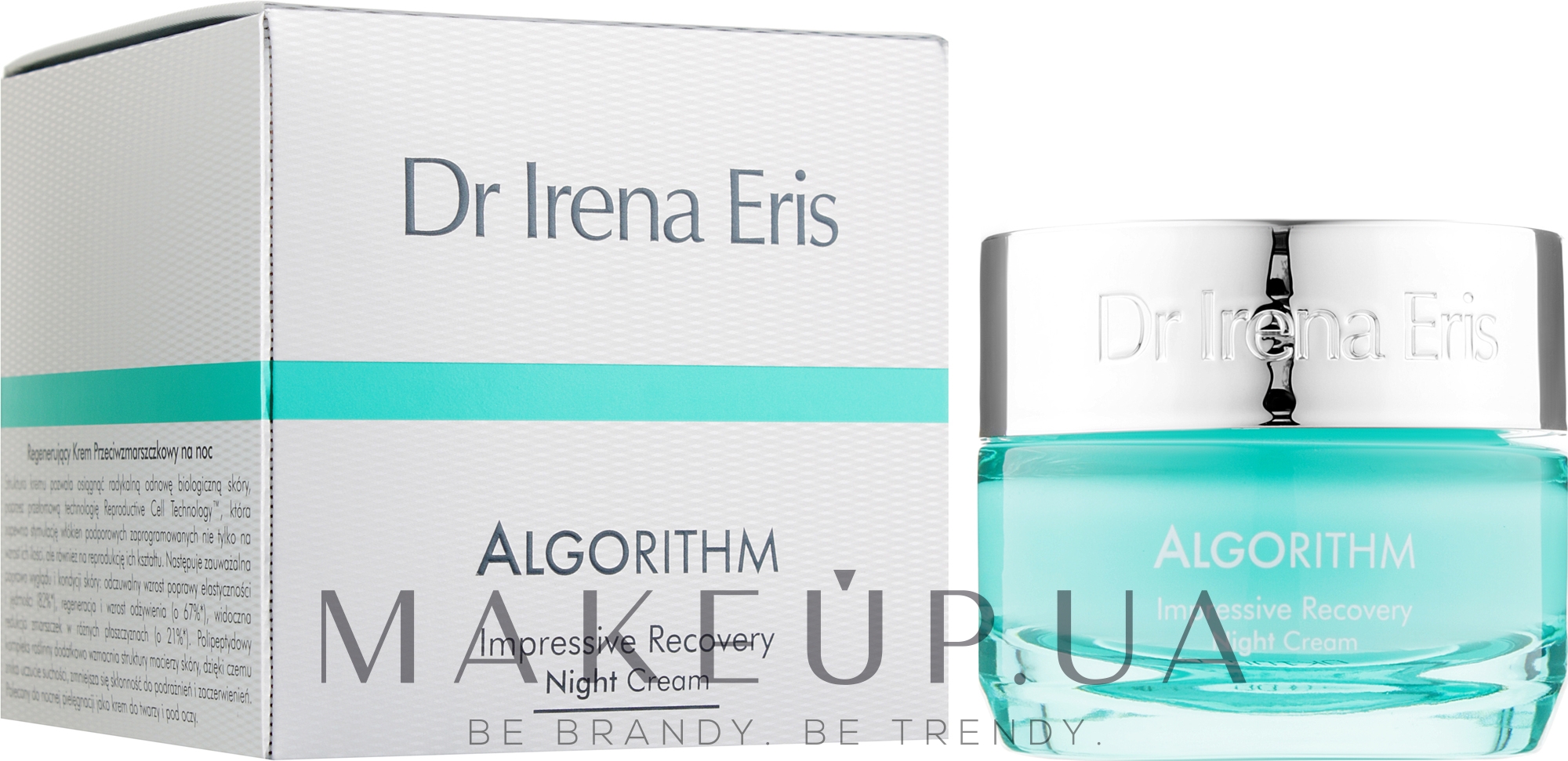 Интенсивно восстанавливающий ночной крем для кожи лица - Dr Irena Eris Algorithm Impressive Recovery Night Cream — фото 50ml