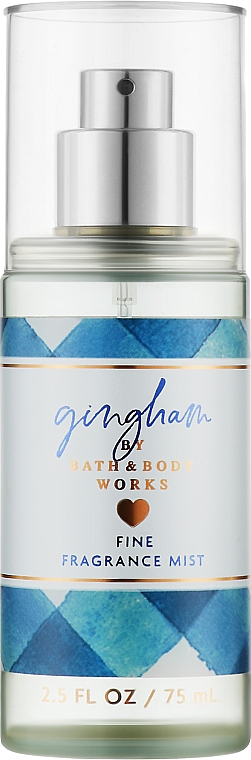 Парфюмированный спрей для тела - Bath and Body Works Gingham Fine Fragrance Mist — фото N1
