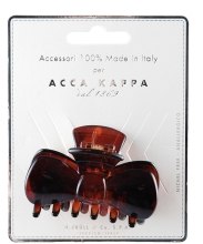 Краб для волос, коричневый "Бант" средний - Acca Kappa — фото N1