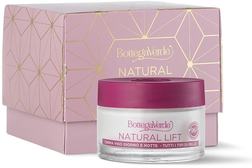 Крем для лица, в подарочной упаковке - Bottega Verde Natural Lift Night And Day Face Cream — фото N1