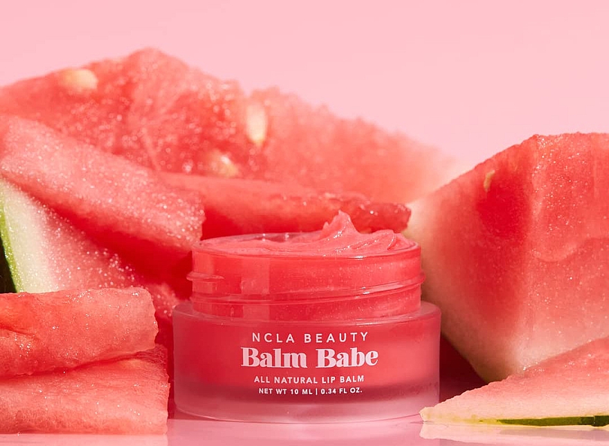 Бальзам для губ "Кавун" - NCLA Beauty Balm Babe Watermelon Lip Balm — фото N5