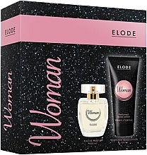 Духи, Парфюмерия, косметика Elode Woman - Набор (edp/100ml + b/lot/100ml) 