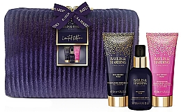 Духи, Парфюмерия, косметика Набор - Baylis & Harding Mulberry Fizz Set (sh/gel/100ml + h/lot/100ml + b/mist/100ml + bag/1pcs)