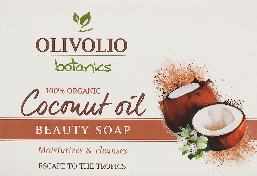 Мило "Кокосова олія" - Olivolio Coconut Oil Beauty Soap — фото N2