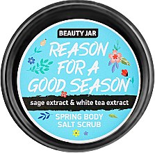 Солевой скраб для тела - Beauty Jar Reason For A Good Season Spring Body Salt Scrub — фото N1