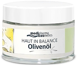 Зволожувальний крем для обличчя з сечовиною 5% - Medipharma Cosmetics Haut In Balance Olivenol — фото N1