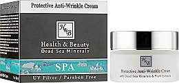 Парфумерія, косметика Захисний крем проти зморшок для чоловіків з SPF 15 - Health And Beauty Protective Anti Wrinkle Cream SPF-15