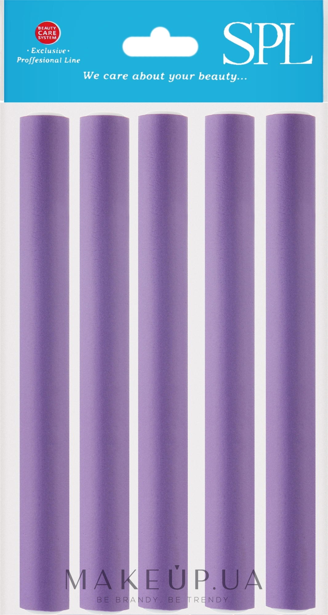 Гибкие бигуди 11823-1, 180/18 мм, фиолетовые, 5 шт. - SPL — фото 5шт