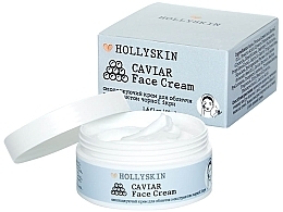 Омолоджувальний крем для обличчя з екстрактом чорної ікри - Hollyskin Caviar Face Cream — фото N1