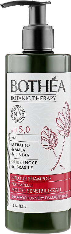 Шампунь для дуже пошкодженого волосся - Bothea Botanic Therapy For Very Damaged Hair Shampoo pH 5.0