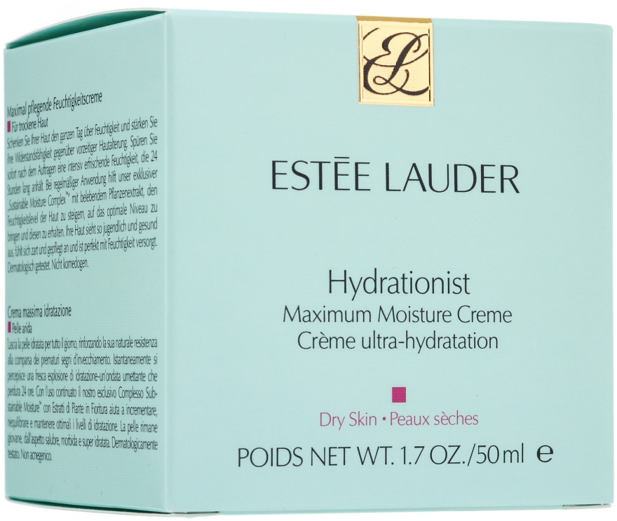 Крем для лица "Интенсивное увлажнение" для сухой кожи - Estee Lauder Hydrationist Maximum Moisture Creme