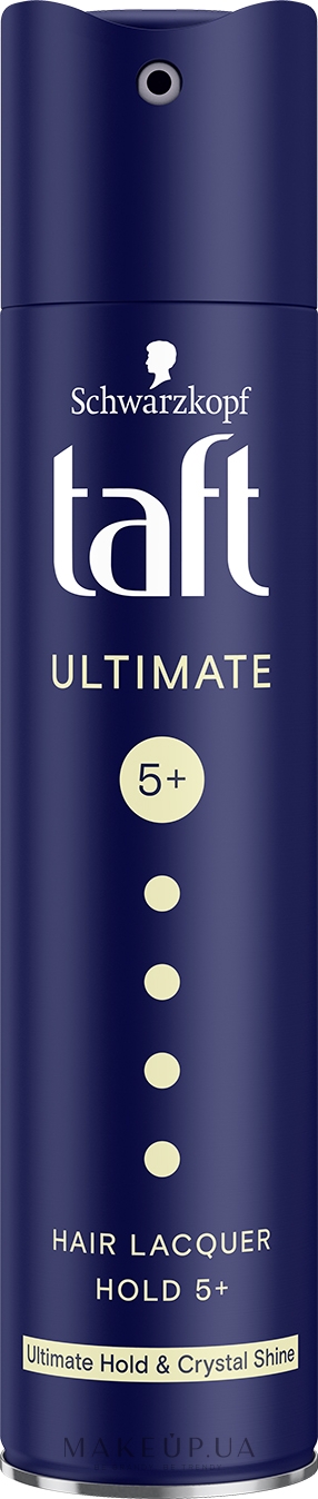 Лак для волос "Ultimate", экстримальная фиксация 5+ - Taft Ultimate 5+ Hairspray — фото 250ml