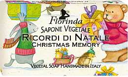 Мыло туалетное "Christmas Memories" - Florinda Christmas Collection Soap — фото N1