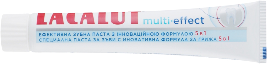 Зубна паста "Мульти-ефект" - Lacalut Multi-Effect Toothpaste — фото N2