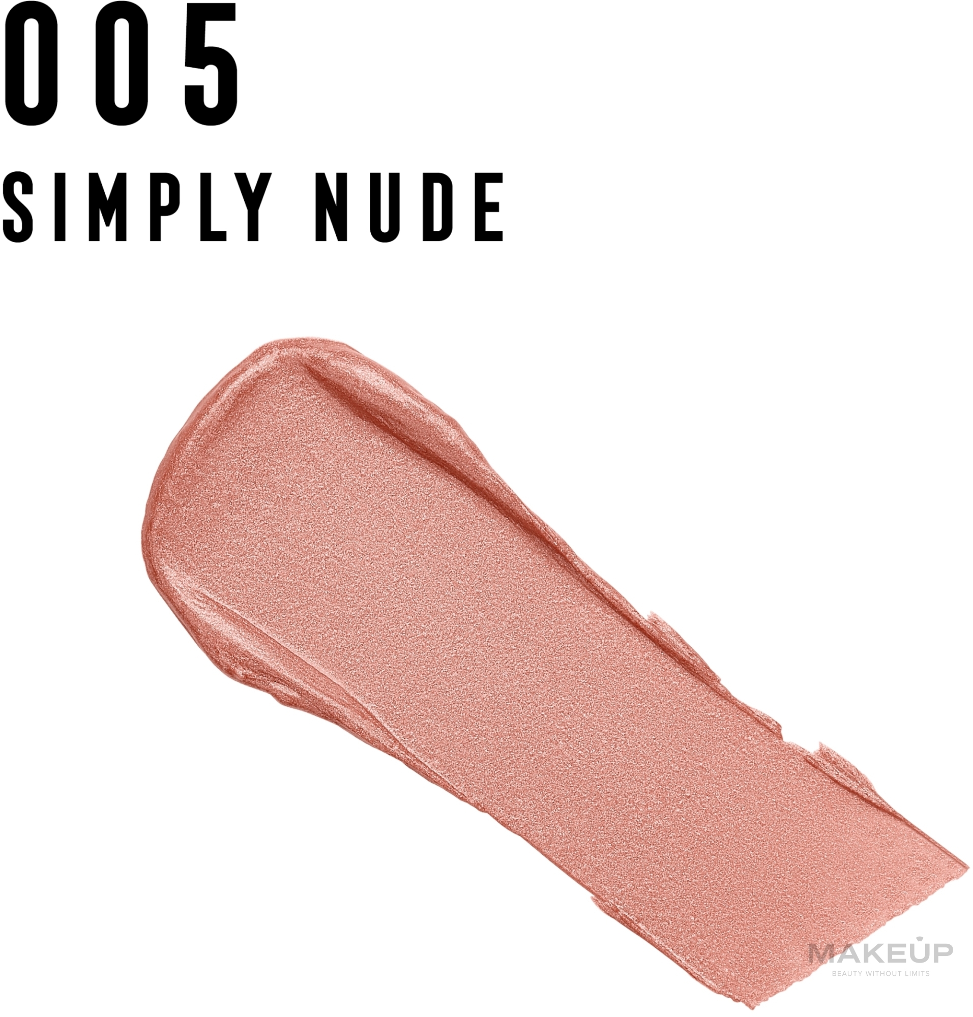 Помада для губ увлажняющая - Max Factor Colour Elixir Moisture Lipstick — фото 005 - Simp Nude