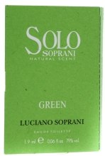 Духи, Парфюмерия, косметика Luciano Soprani Solo Soprani Green - Туалетная вода (пробник)