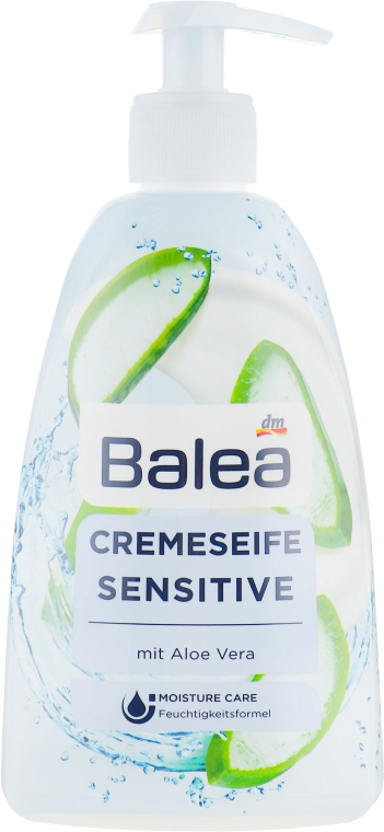 Жидкое крем-мыло с Алоэ Вера - Balea Sensitive — фото N2