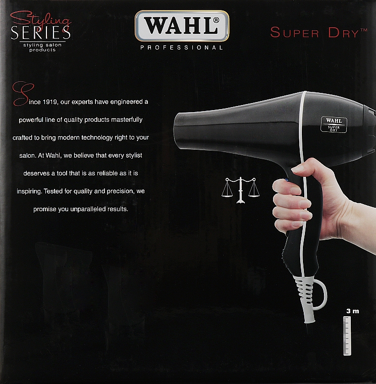 Фен для волос - Wahl Super Dry — фото N3