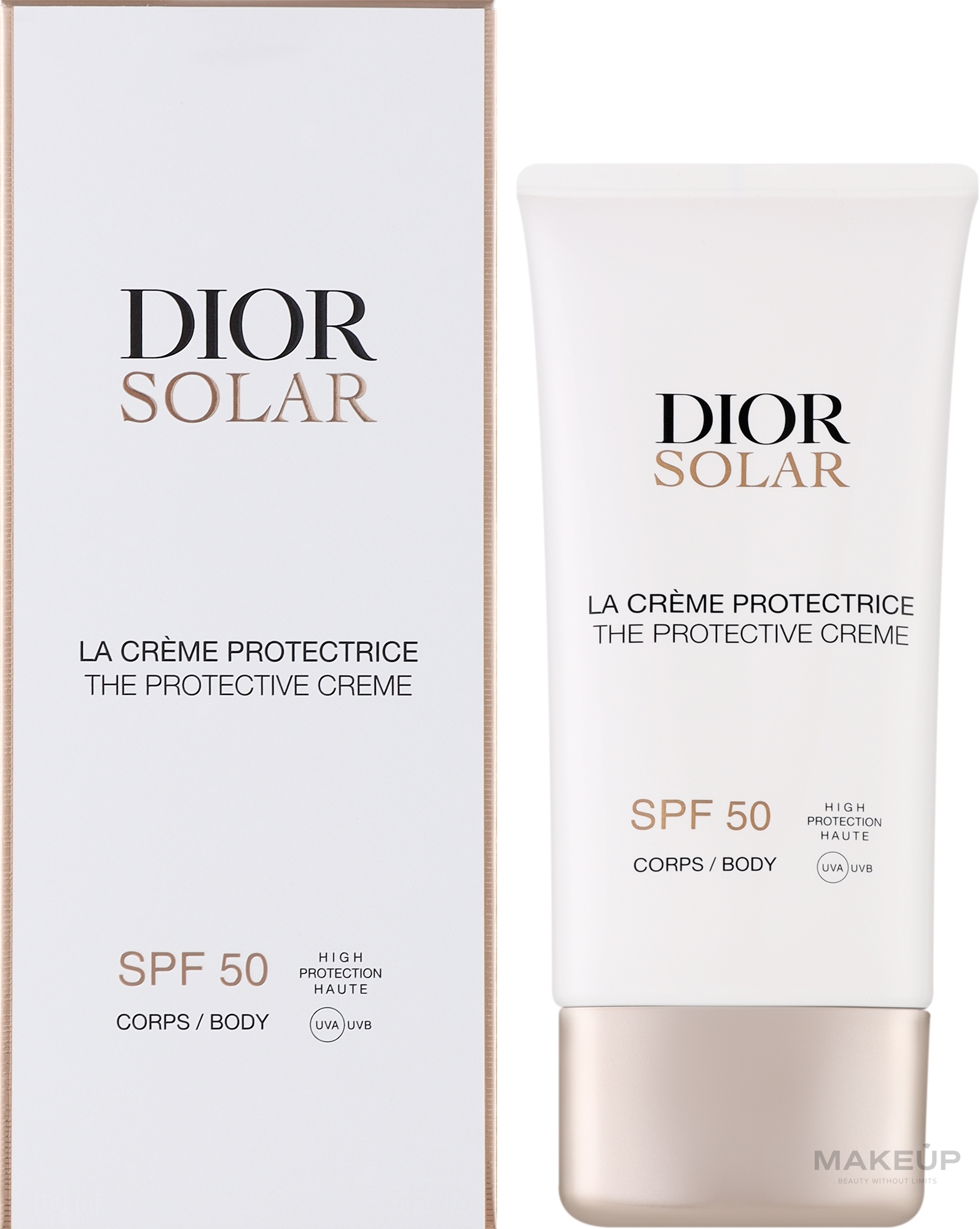 Солнцезащитный крем для тела - Dior Solar Protective Body Cream SPF50 — фото 150ml