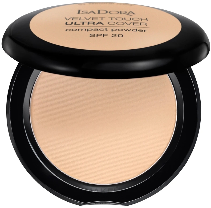 IsaDora Velvet Touch Ultra Cover Compact Powder - IsaDora Velvet Touch Ultra Cover Compact Powder — фото 61 - Neutral Ivory