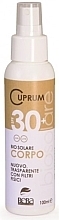 Парфумерія, косметика Сонцезахисний спрей для тіла - Beba Cuprum Line SPF30