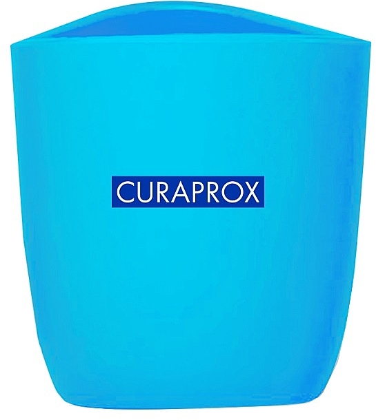 Дитячий стакан для ванної кімнати, блакитний - Curaprox — фото N1
