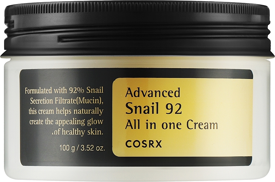 Улиточный универсальный крем - COSRX Advanced Snail 92 All In One Cream — фото N1