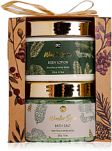 Духи, Парфюмерия, косметика Набор для тела - Accentra Winter Spa Bath Care Gift Set (b/lot/170ml + b/salt/225g)