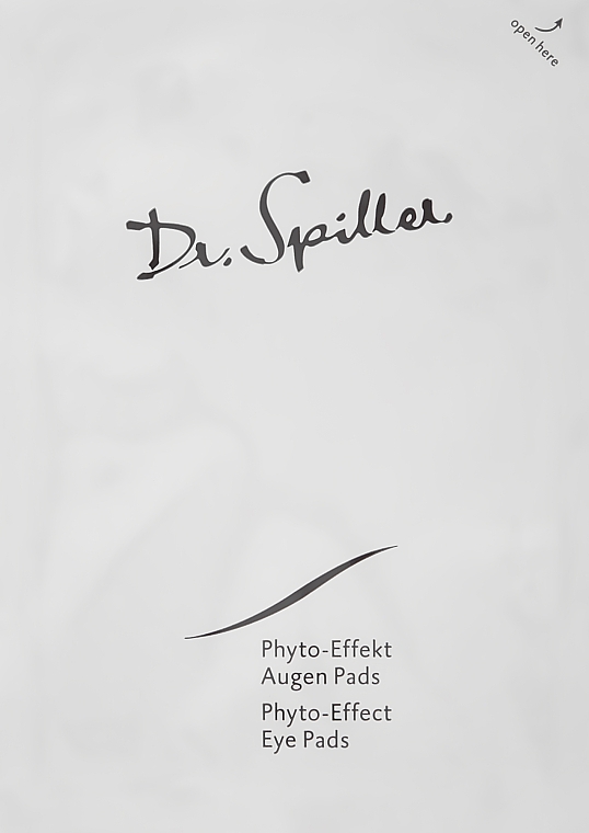 Патчи для кожи вокруг глаз - Dr. Spiller Biomimetic Skin Care Phyto-Effect Eye Pads 