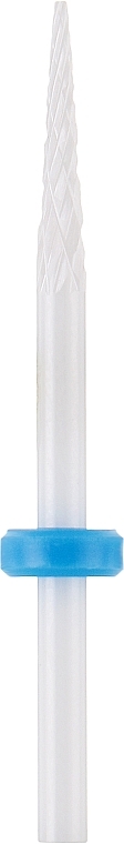 Насадка для фрезера керамічна (М) синя, Conical Shape 3/32 - Vizavi Professional — фото N1