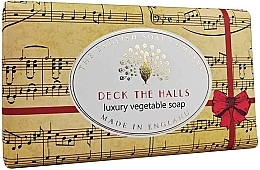 Мыло "Украсьте зал" - The English Soap Company Christmas Deck The Halls Soap — фото N1