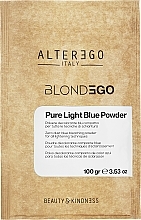 Парфумерія, косметика Освітлювальний порошок - AlterEgo BlondEgo Pure Light Blue Powder