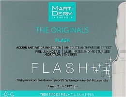 Духи, Парфюмерия, косметика Ампулы для осветления для лица - MartiDerm The Originals Flash Ampoules