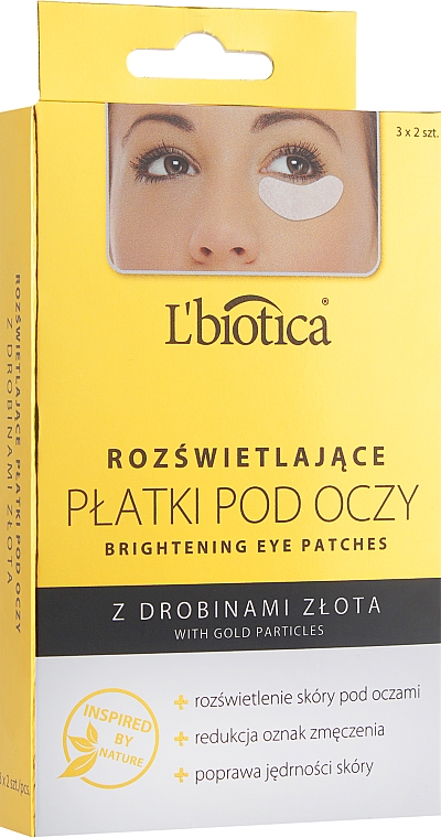 Коллагеновая маска-патч под глаза - L'biotica Home Spa Peel-off — фото N1