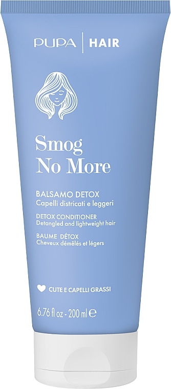 Кондиционер для жирных волос и кожи головы - Pupa Smog No More Detox Conditioner — фото N1