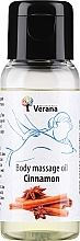 Масажна олія для тіла "Cinnamon" - Verana Body Massage Oil — фото N1